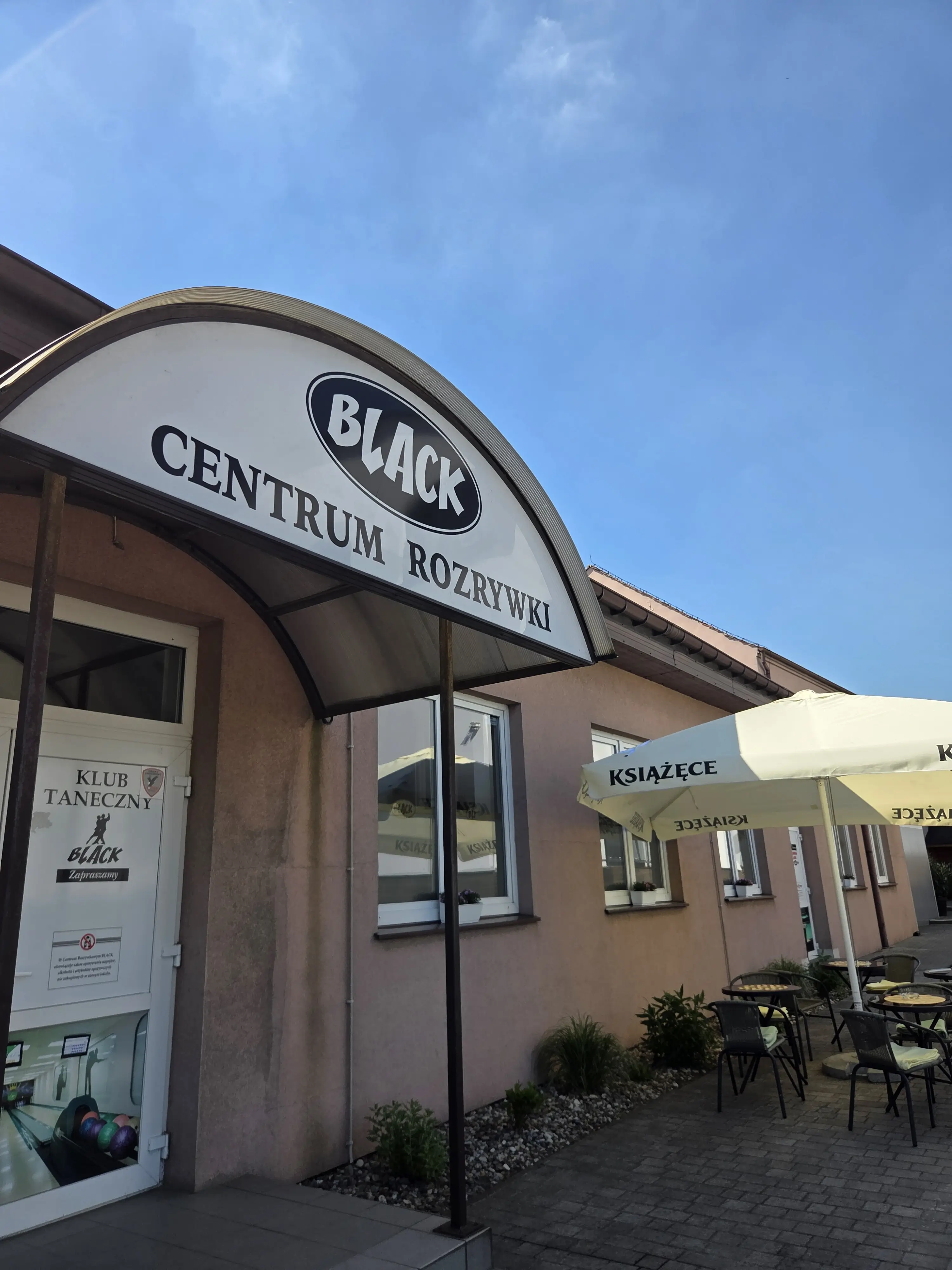 Centrum Spotkań Black — wnętrze lokalu