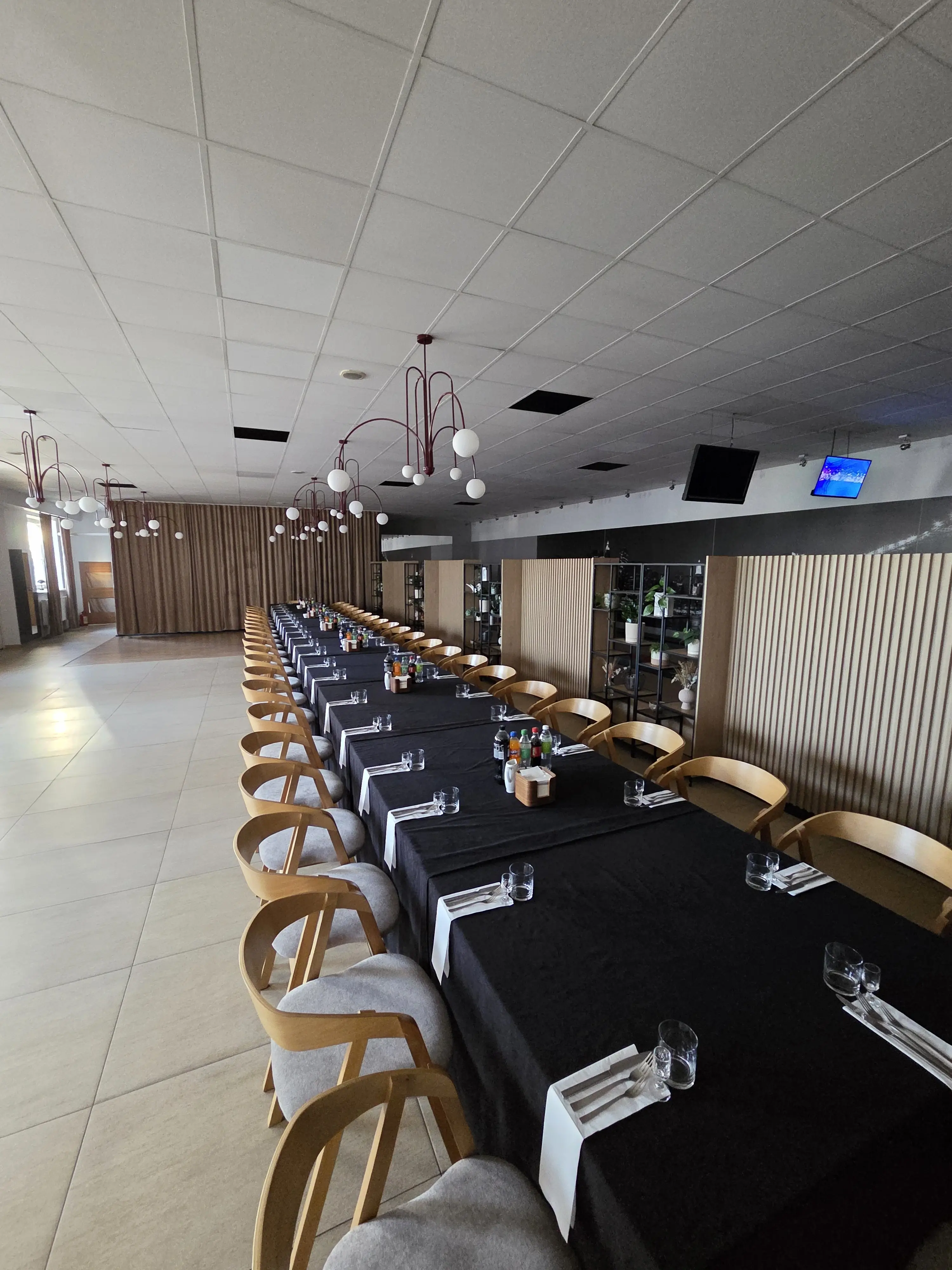 Centrum Spotkań Black — wnętrze lokalu
